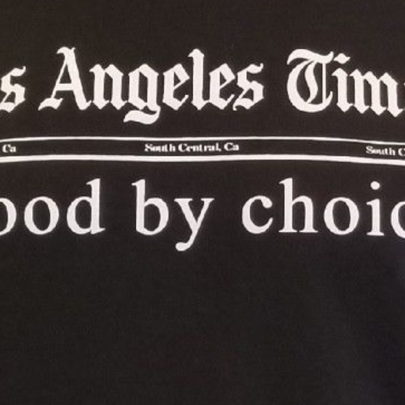 LA Times Hood By Choice ® T-Shirt - Picture 2 of 2